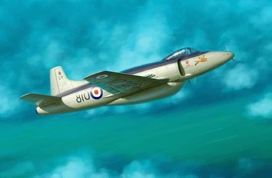 (未使用･未開封品)　トランペッター 1/48 スーパーマリン アタッカー F.1 プラモデル p1m72rm 中古】(非常に良い)トランペッター 1/48 スーパーマリン シーファング