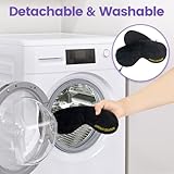 Aroma Season Heated Eye Mask, Electric USB Eye Compress for Dry Eyes Blepharitis Stye Eye with 5-Level Temperature & Timer Control (Black) - Image 5