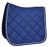  TIM´S Equestrian - Mantilla de Doma para bebé, Color Azul y Blanco