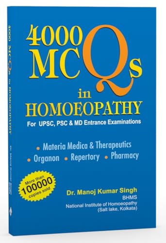 Image of 4000 Mcqs in Homeopathy for UPSC, PSC and Md Entrance Examinations