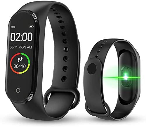 Smartwatch Pulsera Inteligente,M4 Monitor,Pulsera Actividad Inteligente con  Monitor Ritmo Cardíaco, Smartband M4 Monitor de Actividad Física Ritmo  Cardíaco，Frecuencia cardíaca oxígeno en la sangre (Negro) : Amazon.com.mx:  Deportes y Aire Libre