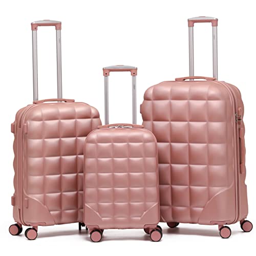 Flight Knight Bubble Suitcase Ryanair easyJet Jet2 Approved 8 Wheel Hardcase Suitcases Cabin or Medium & Large Check-in Sizes