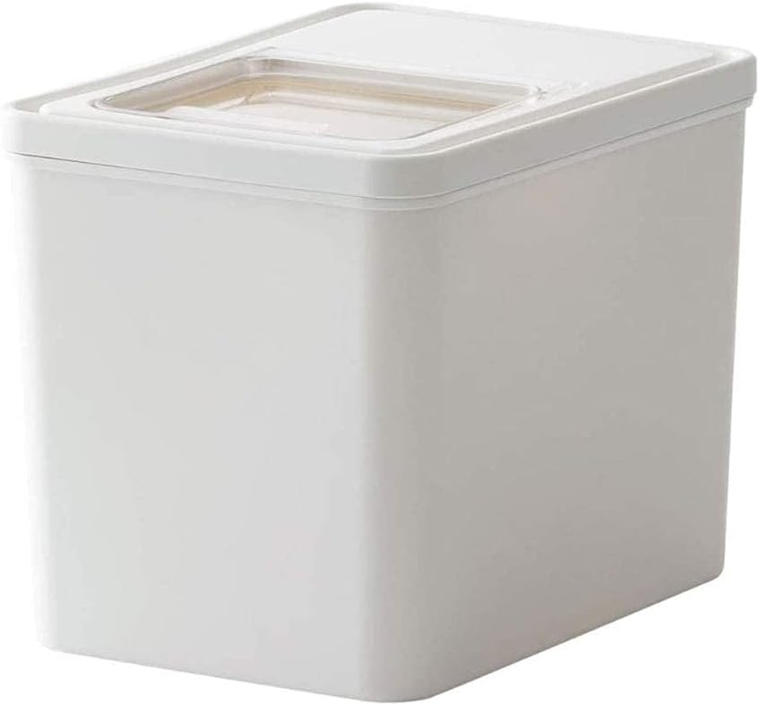Cereals Storage Box Cereal Container Rice Storage Rice Storage Box Sealed Moisture Proof Large Capacity Grain Flour Container Kitchen Rice Storage Box Flip Cover