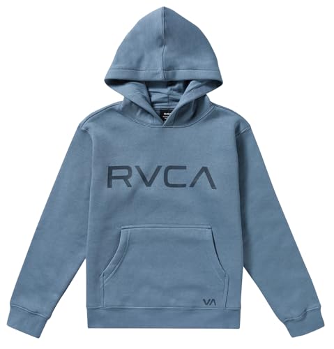 RVCA Big Boys' Big Pullover Hoody - Flint Stone