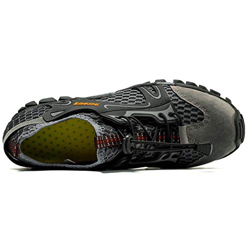 Mens Quick Dry Water Shoes, Mesh Hiking Trekking Outdoor Aqua Footwear, Camping, River Creek, Rainforest Hike,Beach3