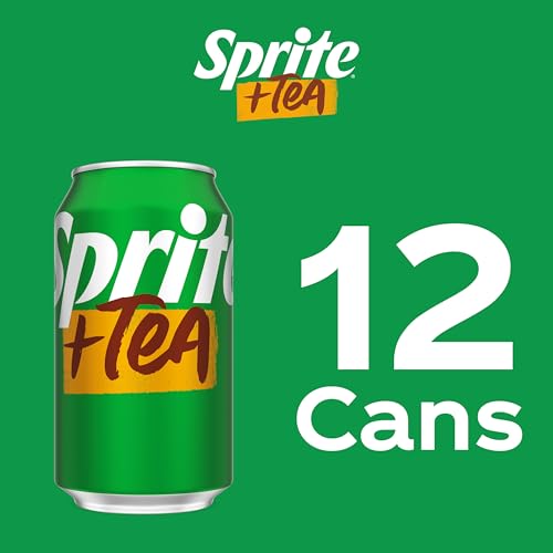 Image of Sprite + Tea, Lemon-Lime and Tea Flavored Soda , 12 fl oz, 12 pack