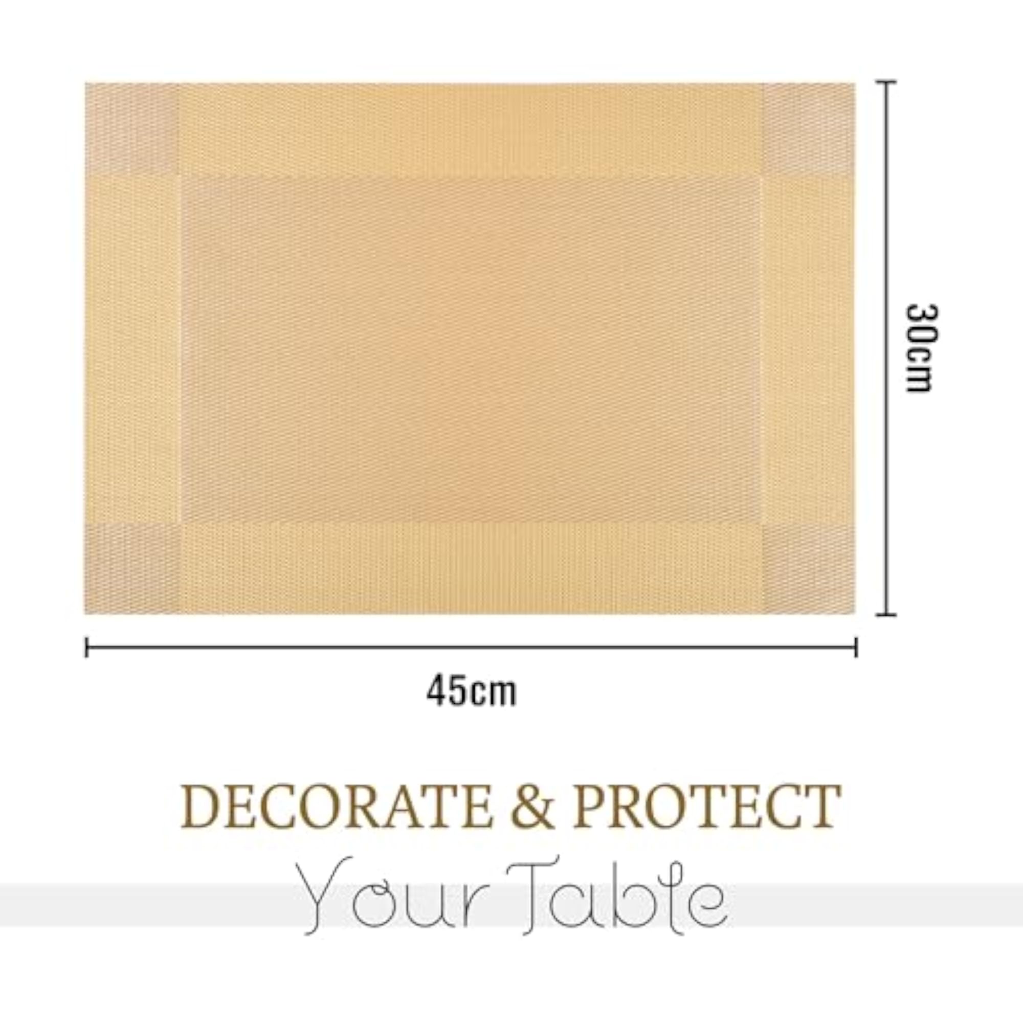 Set of 6 Table Mats for Dining Table