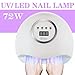 Produktbild Nageltrockner LED/UV lampe Professionell 72W Nagellampe für Gel Nagellack mit 30/60/90/120S Timern Sensor LCD Display für Hause und Salon