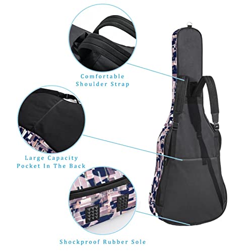 Housse de transport étanche pour guitare avec bandoulière réglable Galaxu Planet, Multicolore 08, 42.9×16.9×4.7 in… - Les Beatles, Paul McCartney, John Lennon, RIngo Starr, George Harrison Housse de transport étanche pour guitare avec bandoulière réglable Galaxu Planet, Multicolore 08, 42.9x16.9x4.7 in… – Image 4