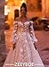 Zeeyecie White Women's Tulle Wedding Dresses for Bride 2026 Long Sleeve Sweetheart Neck 3D Flower Lace Applique Bridal Gowns with Long Train US16W