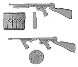 ソルモデル 1/16 第二次世界大戦 アメリカ陸軍 トンプソンM1928A1 短機関銃 (4個入り) レジンキット MM374