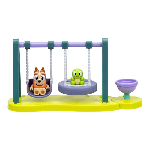 Bluey Turtleboy Backyard Playground Set – Includes Bingo & Turtleboy Figures – Playground Set for Backyards Involving Imaginative Play