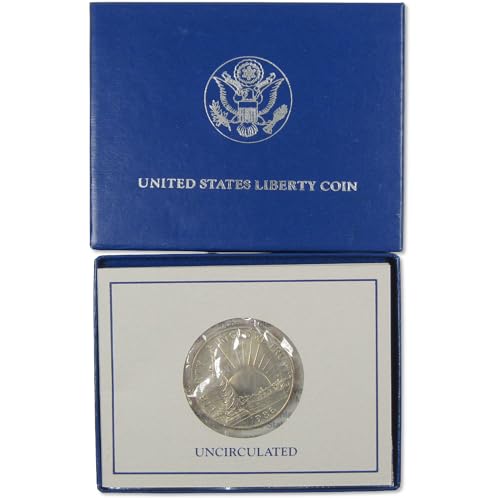 1986 D Statue of Liberty Commemorative Half Dollar Uncirculated OGP