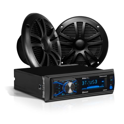 BOSS Marine Boat Stereo & 6.5 Inch Speakers