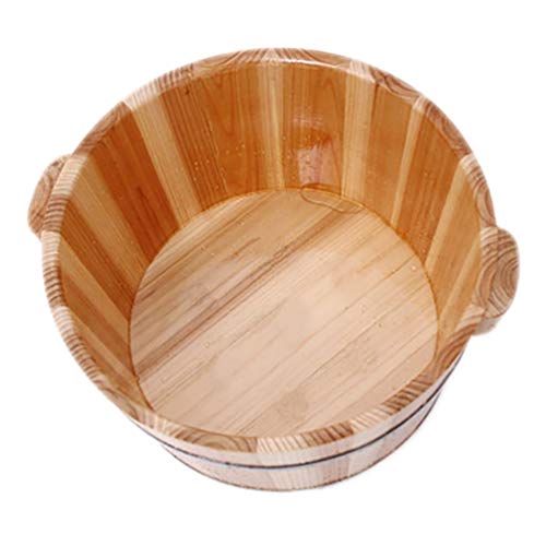 Bañera de madera para pies, spa foot basin miniatura 3