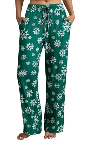 Image of X-Image Women Comfy Casual Pajama Pants with Pockets & Drawstring