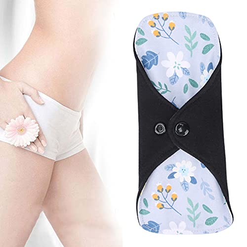 Almofadas femininas, almofada menstrual lavável, tecido à prova d'água, reutilizável para o período