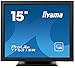 Produktbild iiyama ProLite T1531SR-B3 38 cm (15") Resistiver XGA Touch Monitor Single Touch, VGA, DVI, IP54, Schwarz