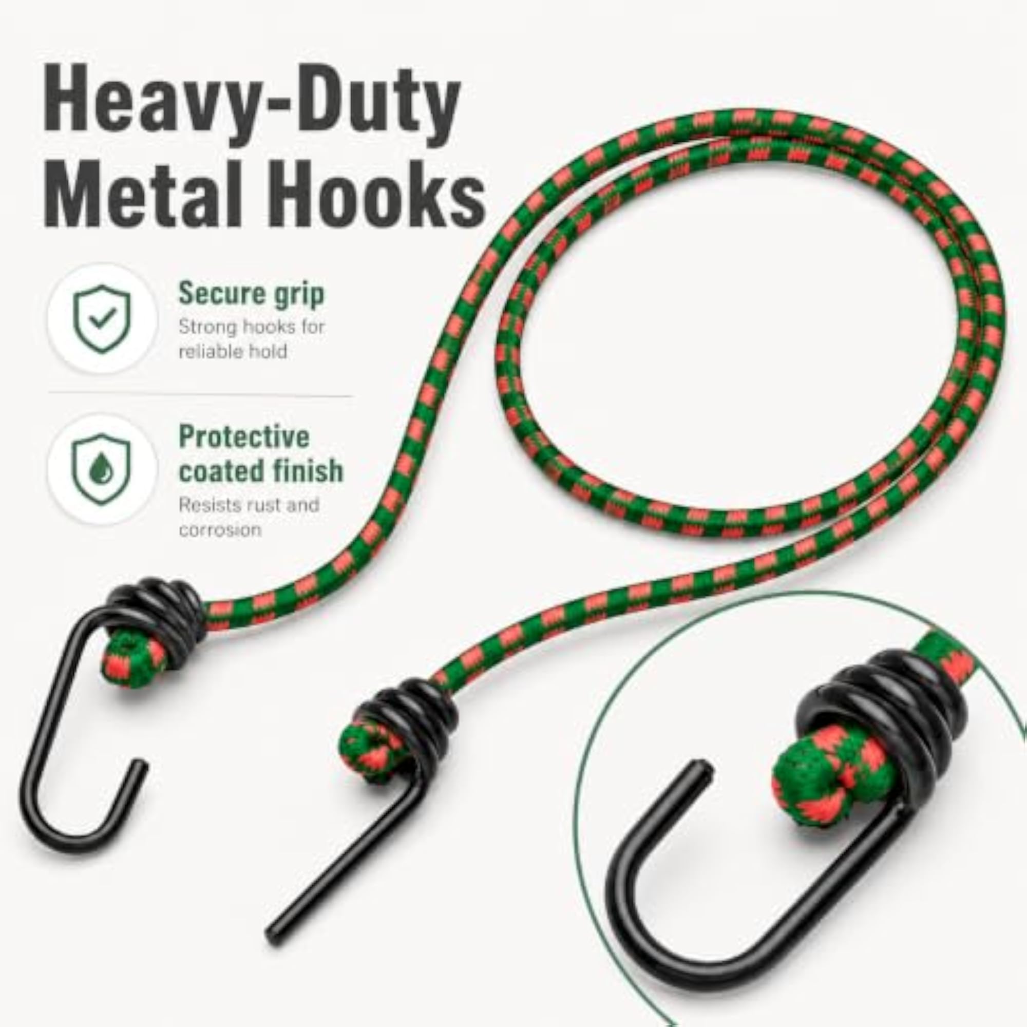 Multipurpose Stretchable Elastic Nylon Bungee Rope
