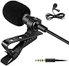 Clip-On Lavalier Microphone for Phone, PC & Camera, Portable Lapel Mic for Recording, Podcast, YouTube & Streaming, Compatible with iPhone, Android, Laptop & DSLR #2