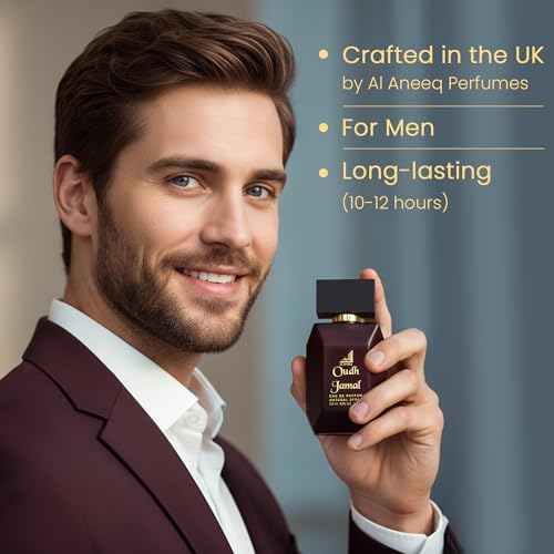 AL ANEEQ Oudh Jamal Perfume for Men | Arabic Perfume Oud for Men Eau de Parfum 100ml - Image 4