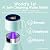 vsitoo Self-Cleaning Smart Water Bottle, Vacuum Stainless Steel Insulated Water Bottle with Handle Double-wall, Keep Drink Hot or Cold, Leak Proof, 15 oz(Suitable for Students)
