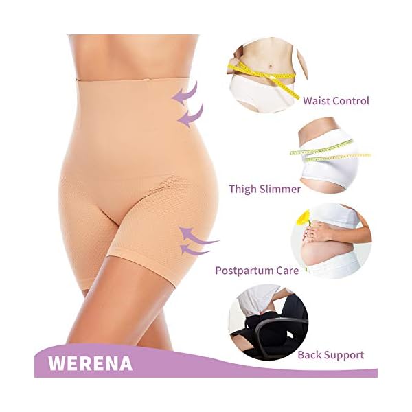 Slip-Shorts-Shapewear-for-Women-Tummy-Control-Underwear-High-Waisted-Shaping-Panties-Body-Shaper-Thigh-Slimmer Shapewear Shorts for Women Tummy Control High Waisted Body Shaper Butt Lifting Shorts Under Dresses(#1 Beige Firm Type,XL)