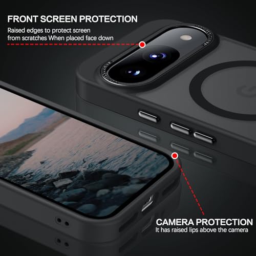 Coque de protection Google Pixel 9 mate idéale pour un usage quotidien - 5