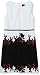 Gabby Skye Women's Sheath Dress with Striped Floral Print