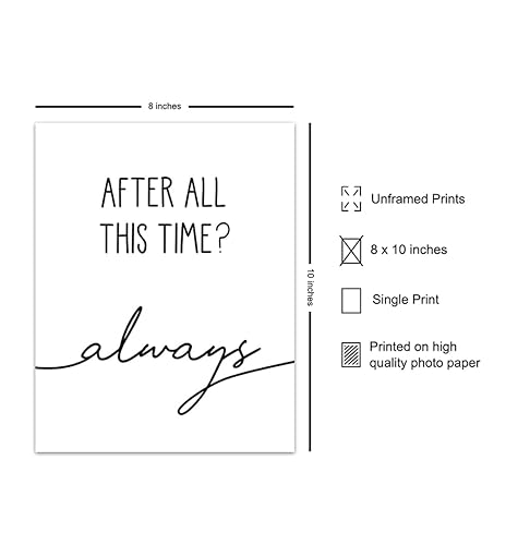 Miniatura 2 de Love Typography - Unframed Wall Art Print - Makes a Great Gift for Anniversary, Engagement or Wedding - Perfect Home Decor - Ready to Frame (8x10)