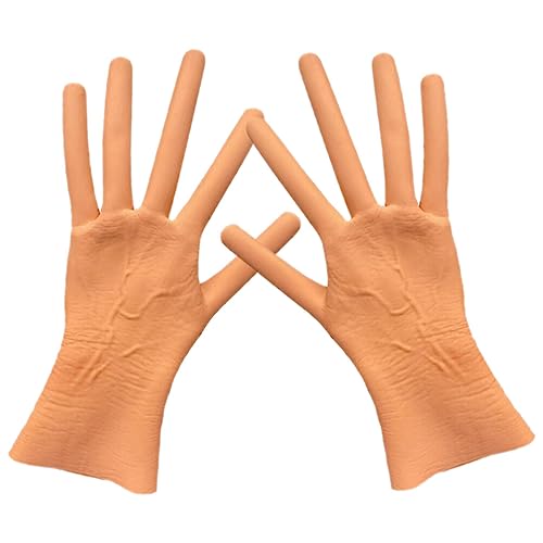 DOITOOL Cosplay Gloves - Sausage Gloves Full Finger Halloween Costume Accessory for Adults