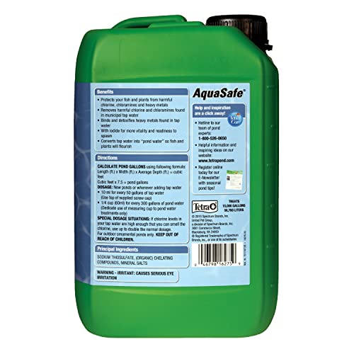 TetraPond AquaSafe 101.4 Ounces, Makes Tap Water Safe For Pond Fish - Image 3