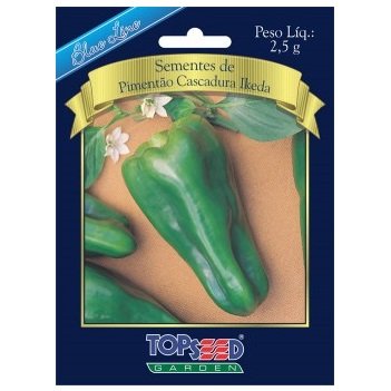 Sementes De Pimentão Cascadura Ikeda 10g Topseed