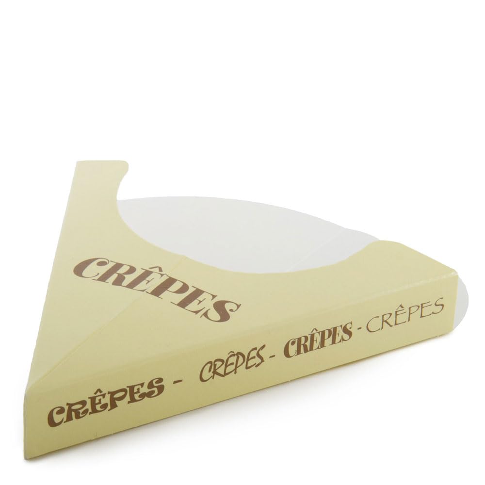 Sephra Crepe Pockets (Case of 500)- Disposable, Recyclable Crepe Holders