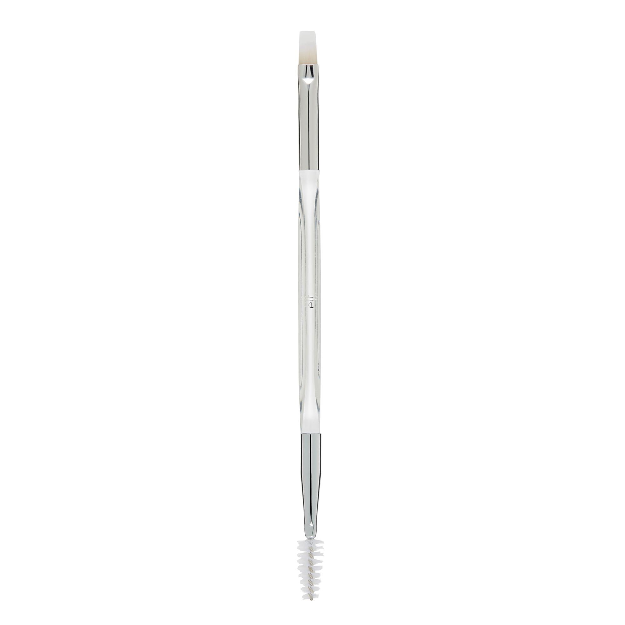 e.l.f. Precision Dual-Sided Eyebrow Brush, Make-up Brush for Shaping, Sculpting & Filling Brows, for Even Application, Vegan & Cruelty-Free