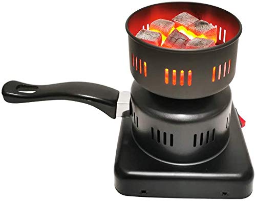Kertou Shisha Kohleofen Elektronisches Kohleanzünder Schwarz Leistung 450W – Bild 4