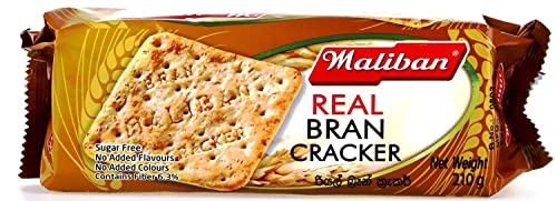 Maliban Real Bran Cracker 210g (3 packs)