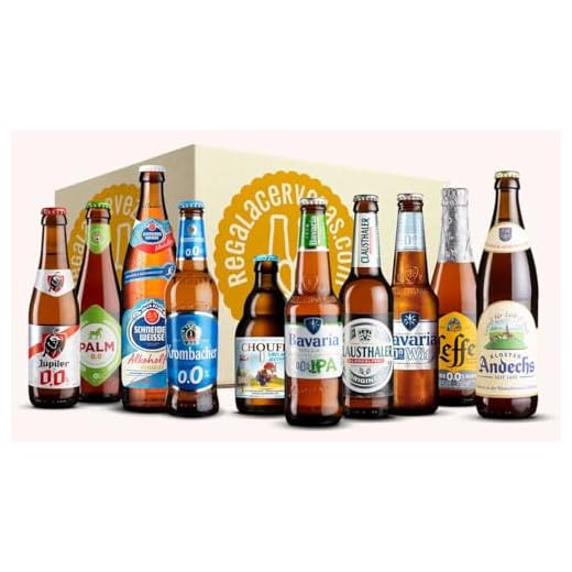 Cervezus Pack Cervezas sin Alcohol, Pack de 10 Variedades