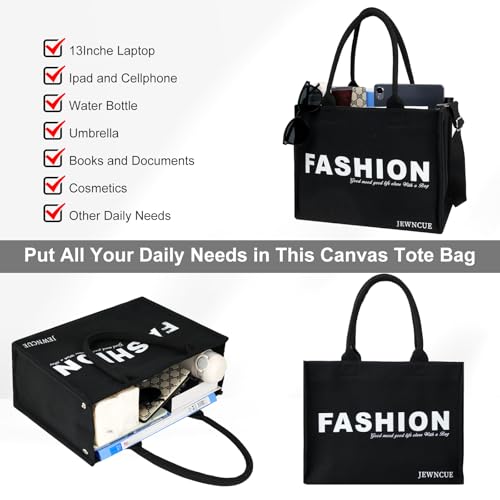 Image of Tote Bag for Women, Durable Large Canvas Tote Bag, Fashion Print Women's Handbags, Birthday Gift for Women
