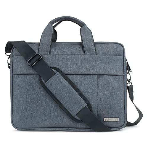 Probus Premium Collection Polyester Laptop Messenger Bag Sleeve Case Cover |Briefcase Bag compatible with MacBook, with adjustable strap – Black