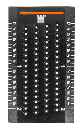 Règle de marquage de poche WEN ME899R avec curseur de précision