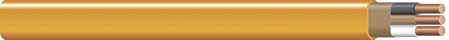 Nonmetallic Buildng Cabl, 10/2 Awg, 25 Ft.