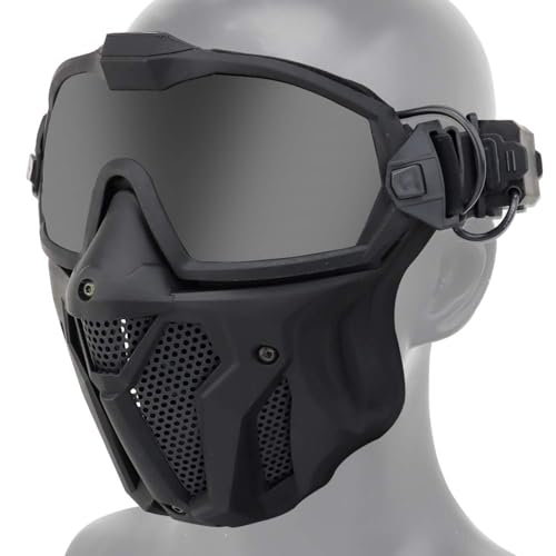 Masque intégral airsoft pour vos sorties moto paintball et activités de plein air en forêt