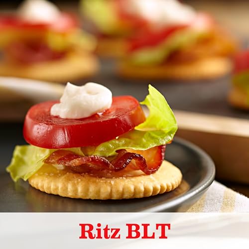 RITZ Original Crackers, Snacks for Kids and Adults, Family Size, 3 Boxes