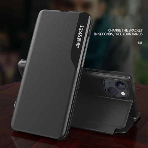 Coque iPhone 14 à rabat pour protéger l'écran des rayures sans l'ouvrir - 3