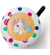 ONIPAX Bike Bell Loud Sound Polar Bear Rabbit Dinosaur Cute Cartoon Bicycle Ring for Adults or Ki...