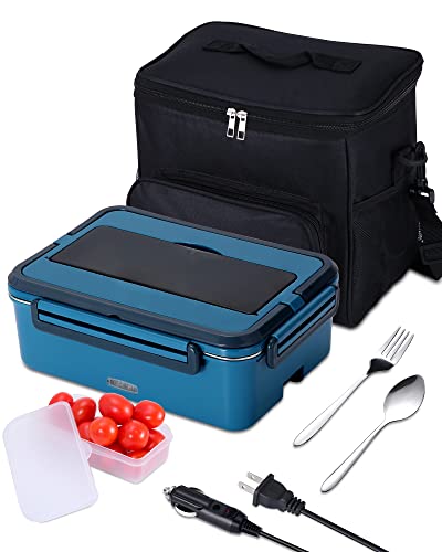 Top 5 Best Electric Lunchboxes To Buy In 2025: A Comprehensive Guide Kelly Bejelly Rhudaky Electric Lunch Box (60 oz & 80W) Food Heater, 3 in 1 Heated Lunch Boxes for Adults,Portable Food Warmer -Self Heating Box for Work/Car/Truck with Large Insulated Lunch Bag