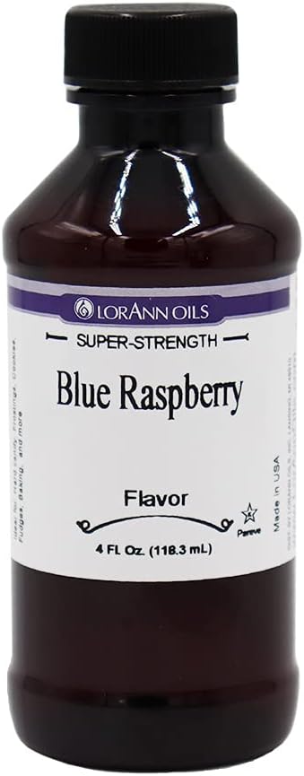 LorAnn Blue Raspberry SS Flavor, 4 ounce bottle