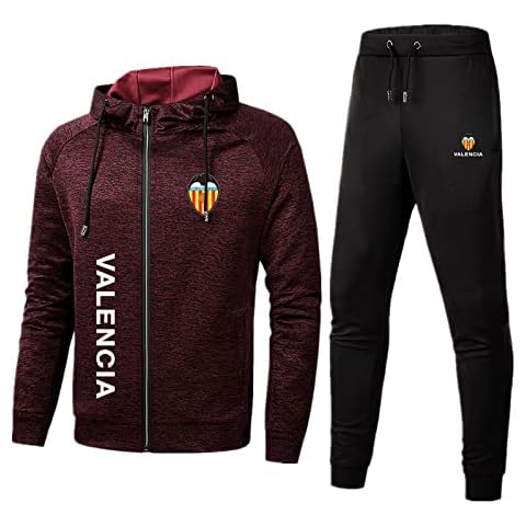 SPONYBORTY Traje de Ropa Deportiva para Hombre Chaqueta con Capucha y pantalón Deportivo Cover