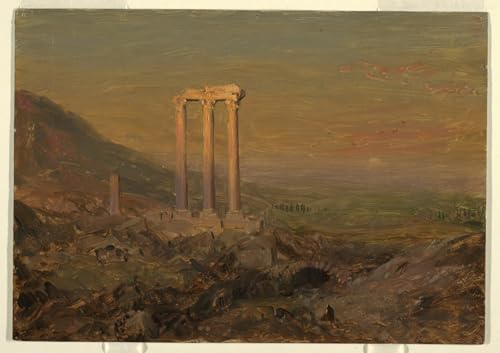 Tableaux Sur Toile Ruines de Syrie par Frederic Edwin Church une déco moderne d'exception